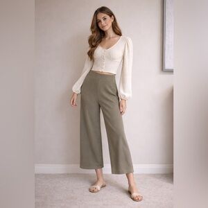 Z Supply Sage Wide-Leg Pants and Kirious Los Angeles Top